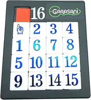 GARASANI Number Slide Puzzle Brain Teaser IQ Game - Pack of 2 (15 Number) 15 Number 1Pcs