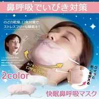 在飛比找鮮拾優惠-【海夫健康生活館】KP 睡眠鼻呼吸口罩(2入)