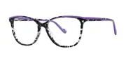 Kensie Sheer Violet Ink Men's Glasses White Size 53 - Private Health Rebate - Blue Light Block Available