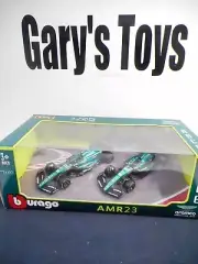 Burago Aramco Formula One 2-car Set 1/43 - Fernando/ Lance