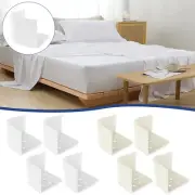4Pcs Bed Sheet Corner Fastener Nonslip Silicone Bed Sheet Holder Strap~