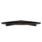 Classic Corner Shelf Maximize Storage Space in Living Area Wall Room 12 In.