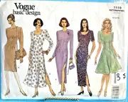Vogue Pattern 1119 Size 12-16 Basic Design Misses Dress