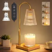 Candle Warmer Lamp with Timer - Electric Candle Warmer for Jar Candles - Adju...