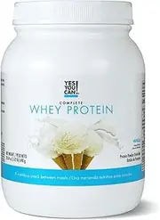 Yes You Can! Complete Whey Protein, a Nutritious Snack Between Meals, 15 Grams of Protein, Helps Lose Weight and Build Muscle, Batidos de Proteína Completo para Bajar de Peso - 1.45 Lb, Vanilla