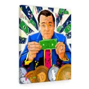 Wolf of Wall street crypto - Poster Canvas