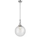 Innovations 204-12-LED XXL Beacon Mini Pendant, PCH/Seed - 206-PC-G204-12-LED