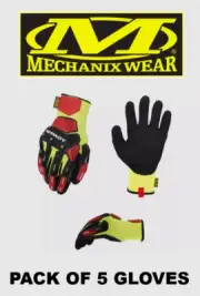 Pack of 5 brand new Mechanix wear M-PACT® KNIT CR3A3 D30 (size XXL) gloves