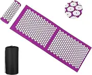Acupressure Mat Massage Pad Pillow Set Relieve Stress Body Pain Spike Cushion Non-Slip Yoga Acupuncture Mat Pilates Mat