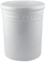 Chasseur La Cuisson Utensil Holder Jar, Antique Cream 14 cm*17 cm*17 cm