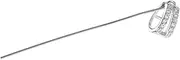 DOITOOL Jade Pendant Clip Clasp for Necklaces Sterling Jewelry Connector Durable and Tarnish Resistant Bail for DIY Crafts Elegant Design