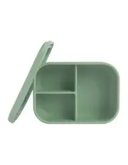 [Playground] Silicone Small Lunch Box in Light Sage