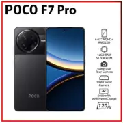 Xiaomi POCO F7 Pro 5G 12GB+512GB BLACK Dual SIM Unlocked Android Cell Phone