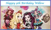Ever After High Edible Cake Topper Decoration