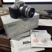 Nikon N55 SLR Outfit 35mm Film Camera Zoom AF 28-80mm f/3.3-5.6 Nikkor NIB