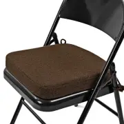 Thickened 2" Memory Foam Folding Chair Cushion 1 Pcs, Square Kitchen Chair Pa...