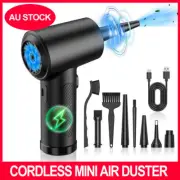 Cordless Air Duster Compressed Air Blower Car PC Cleaner 100000RPM Cleaning