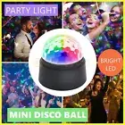 Small LED Party Disco Light Battery Powered Spinning Rotating Indoor Portable