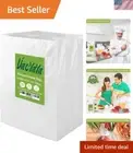100 Plus Gallon 4mil 11.5" x 18.5" Thick Vacuum Sealer Freezer Storage Machin...