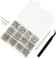 1 Set Acrylic Nail Bead Nail Art Accessories Nail Jewelry Charms Nails Tiny Nail Charms Nails Art Accessories Rhinestones Acrylic Nail Supplies Flat Back Beads Wood Silver