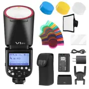 Godox V1N V1 N Round Head Speedlite for Nikon TTL Hot Shoe Flash 2.4G X Wirel...