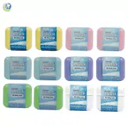 Denture Retainer Mouth Guard Storage Case & Soaking Rinsing Bath Basket Assorted