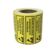 ESD 2" x 5/8" Attention Electrostatic Sensitive Devices Anti Static 1000 Labels