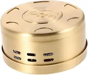 Thick Copper Moxibustion Box Portable Moxa Burner Holder Temperature Control for Home Travel