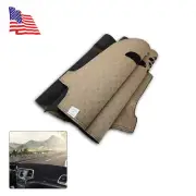 Car Dashboard Pad Cover Carpet Mat Dashmat Brown For 2011-17 Jeep Grand Cherokee (for: Jeep)