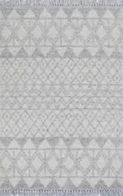 Diego Inca Light Grey Wool Rug