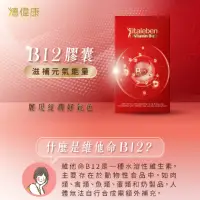 在飛比找momo購物網優惠-【德風】德偉康B12膠囊*1盒共60粒(德國維他命B12+B