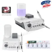 LED Dental Ultrasonic Piezo Scaler Bottles Tips Fit EMS Cavitron WOODPECKER USA