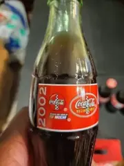 2002 NASCAR Racing Family Logo Title Coca-Cola Coke Bottle