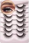 Lashes Mink False Eyelashes Fluffy Eye Lashes Natural Soft Faux Mink Wispy Lash