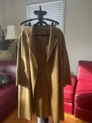 Max Mara Ludmilla(Labbro) Cashmere Coat with Belt US 0 Color Camel $6890