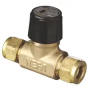 Nefa 15mm Male Non Return Isolating Valve