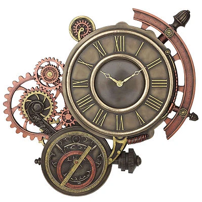 Steampunk Astrolabe Wall clock home decor Collection Art Work