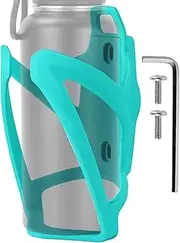 Bike Water Bottle Cage, Bike Water Bottle Holder Cage, Lightweight Replacement Parts with Screws Tool, Drink Bracket Cycling Accessories for Mountain Road Scooter Wheelchair