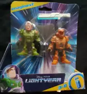 NEW Imaginext Darby Steel & ZAP Patrol Figures Disney Pixar Buzz Lightyear 3"