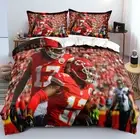 Kansas City Chiefs Dynamic Playmaker Bedding Set, Duvet Cover Set