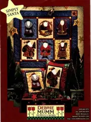 Simply Santas Quilt Pattern by Mumm's the Word, Debbie Mumm AP50