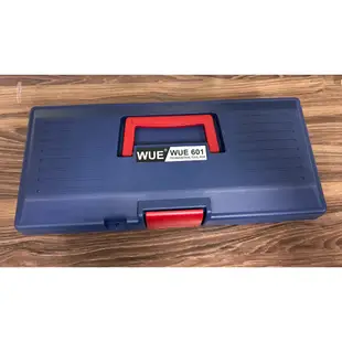 ABS塑鋼 大型 中型工具箱 手提式工具箱 塑膠工具箱 手提工具箱 工具盒  黑色 藍色 收納箱 WUE 601 61