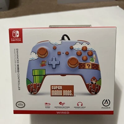 Official Wired Controller for Nintendo Switch - Super Mario Bros.