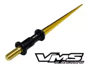 GOLD LIGHT SABER SCREW IN ANTENNA 4" FOR 07-15 JEEP WRANGLER JK (for: Jeep)