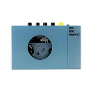 We Are Rewind Portable Bluetooth Modernised Portable Cassette Player Kurt Blue