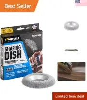 Precision 4-1/2" Shaping Dish for Angle Grinders - Coarse Tungsten Carbide Tool