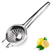 Manual Lemon Squeezer Heavy Duty Stainless Steel Press Hand Lime Citrus Juicer$