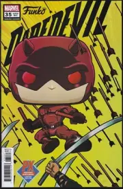 Marvel Comics DAREDEVIL #35 (Vol 6) Funko Previews Exclusive Variant NM-!