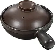 STOBAZA Soup Pot Lid Casserole Cooking Tool Clay Pot Soup Cooking Casserole Dish