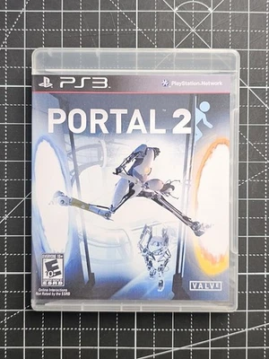 PS3 Portal 2 Custom Case - NO Game or Manual
